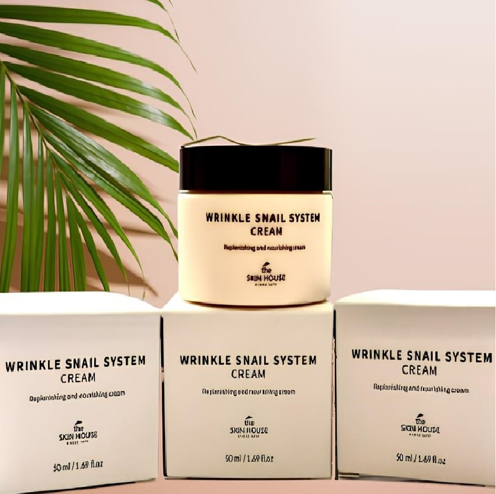 Купить Крем із муцином равлика The Skin House Wrinkle Snail System